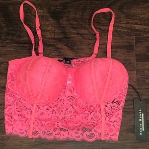 🚫Sold on Mercari 🚫 Laced crop top